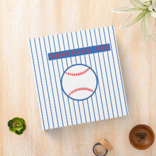 Baseball Photos Rustic Memory Scrapbook Binder