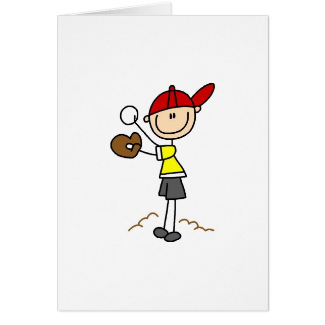 Baseball Pitcher Card (Front)