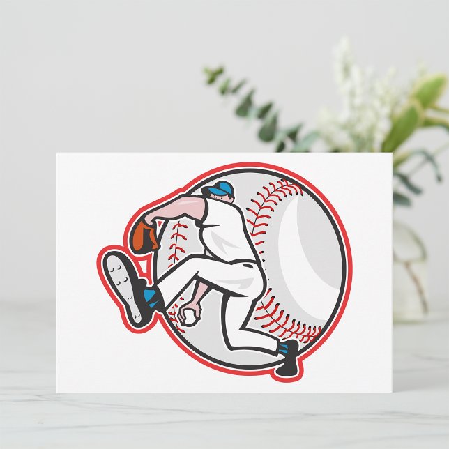 Baseball Pitcher Invitations (Creator Uploaded)
