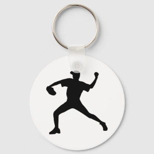 Baseball - Pitcher Keychain