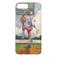 Baseball Pitcher on Mound by Jay Throckmorton