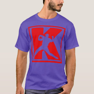 Baseball Pitcher Pitching K Strikeout Baseball Fun T-Shirt