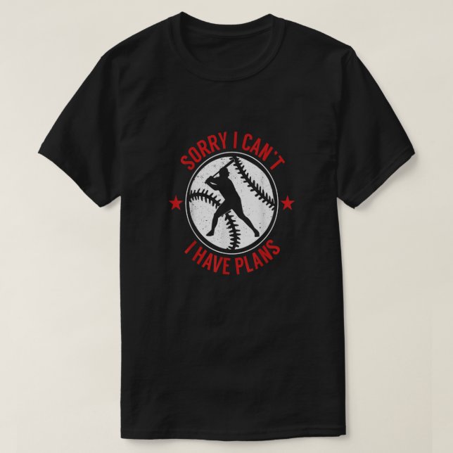 Baseball Player Don's Bother Me While Watching Bas T-Shirt (Design Front)