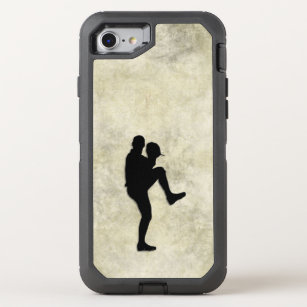 Baseball Player Pitcher Windup OtterBox Defender iPhone 8/7 Case