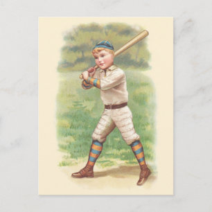 Baseball Player Postcard