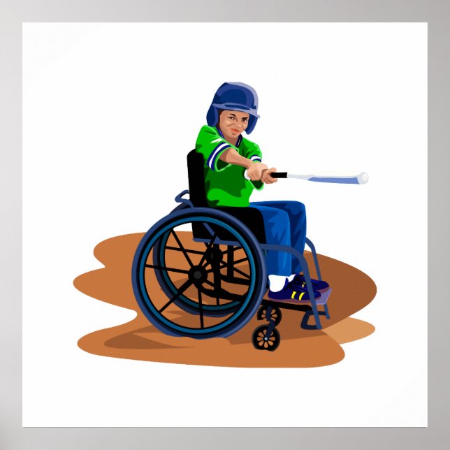 Baseball Player Poster (Front)