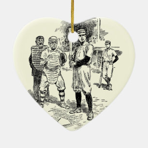 Baseball:Players Ceramic Ornament