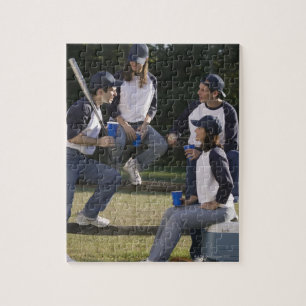 Baseball players jigsaw puzzle