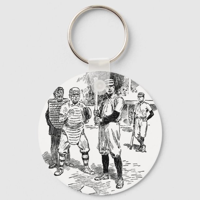 Baseball:Players Keychain (Front)
