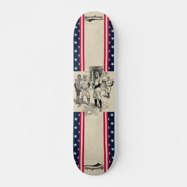 Baseball:Players Skateboard (Front)