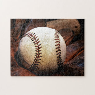 Baseball - Popular Sports Art Digital Illustration Jigsaw Puzzle