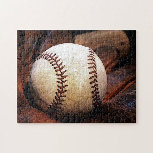 Baseball - Popular Sports Art Digital Illustration Jigsaw Puzzle (Horizontal)