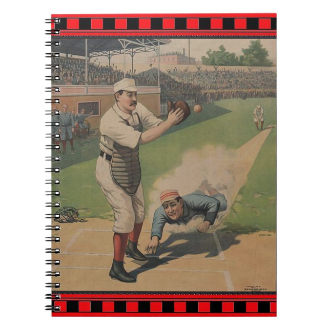 Baseball Poster Notebook (Front)