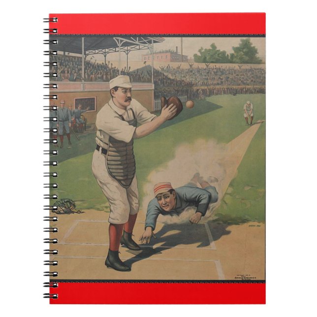 Baseball Poster Notebook (Front)