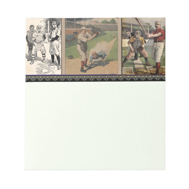 Baseball Poster Notepad (Front)