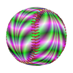 Baseball Psychedelic Neon Eye