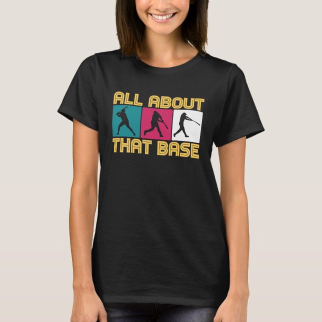 Baseball quote for baseball players T-Shirt (Front)