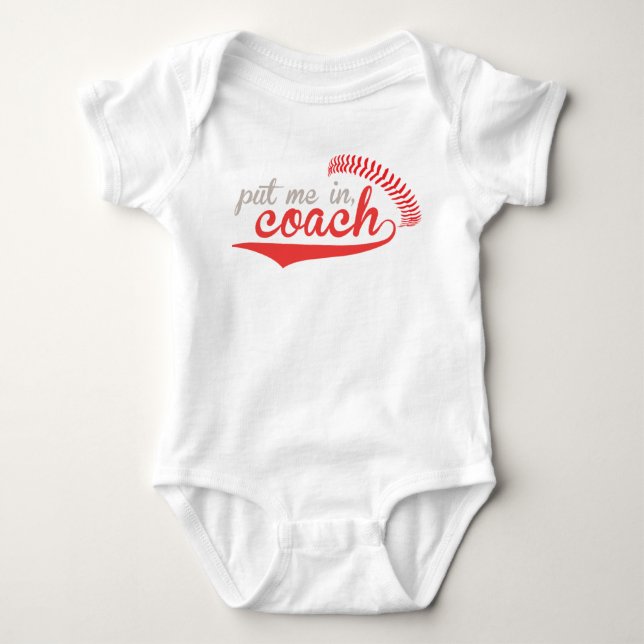 Baseball Romper (Front)