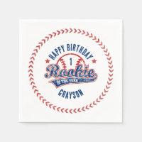 Baseball Rookie of the Year 1st Birthday Party