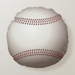 Baseball Round Pillow