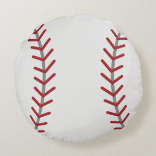 Baseball Round Pillow