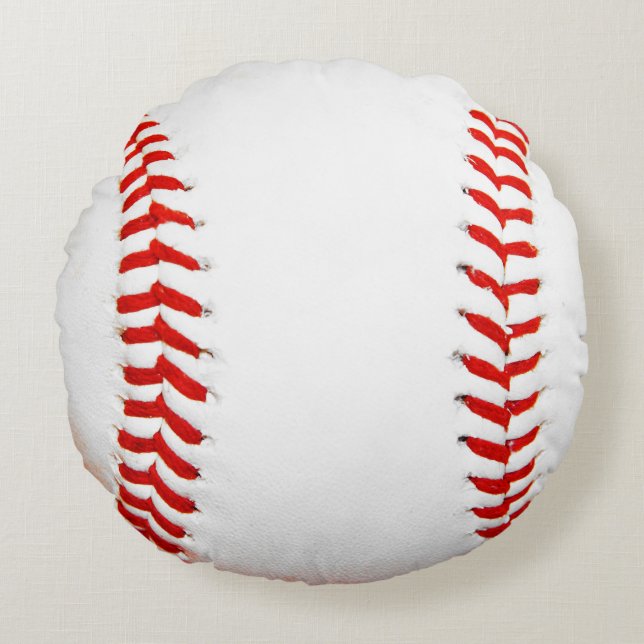 Baseball Round Pillow (Front)