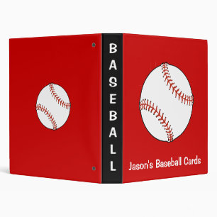 Baseball Scrapbook Binder