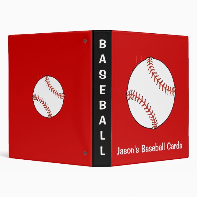 Baseball Scrapbook Binder (Background)