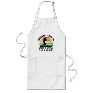 baseball season holds a special pçace in my heart long apron