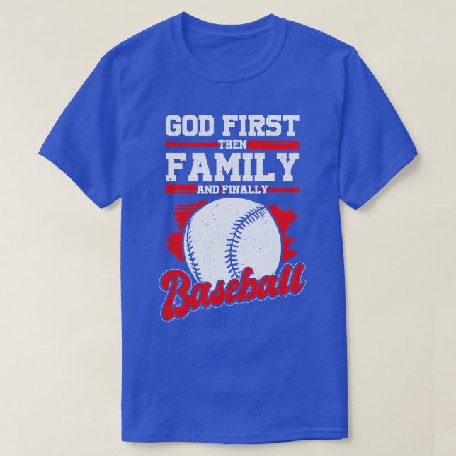 Baseball Season Sport Game Player Gift  T-Shirt (Design Front)