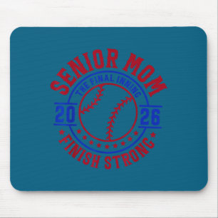 Baseball senior mom 2026 the final inning happy mouse pad