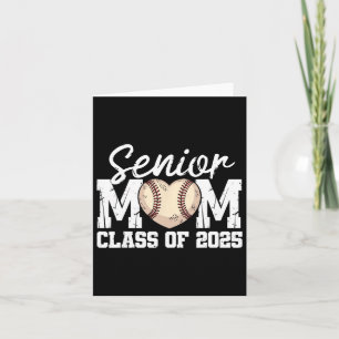 Baseball Senior Mom Cl Of 2025 Graduate Senior Mam Card