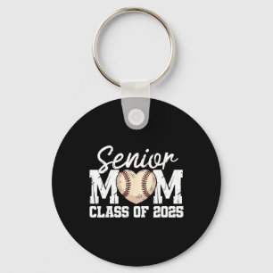 Baseball Senior Mom Cl Of 2025 Graduate Senior Mam Keychain