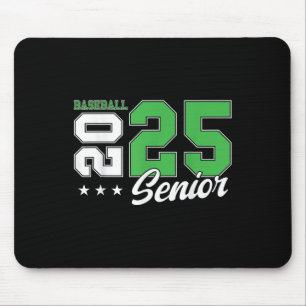Baseball Senior Night Baseball Senior 2025 Graduat Mouse Pad