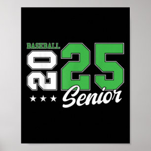 Baseball Senior Night Baseball Senior 2025 Graduat Poster