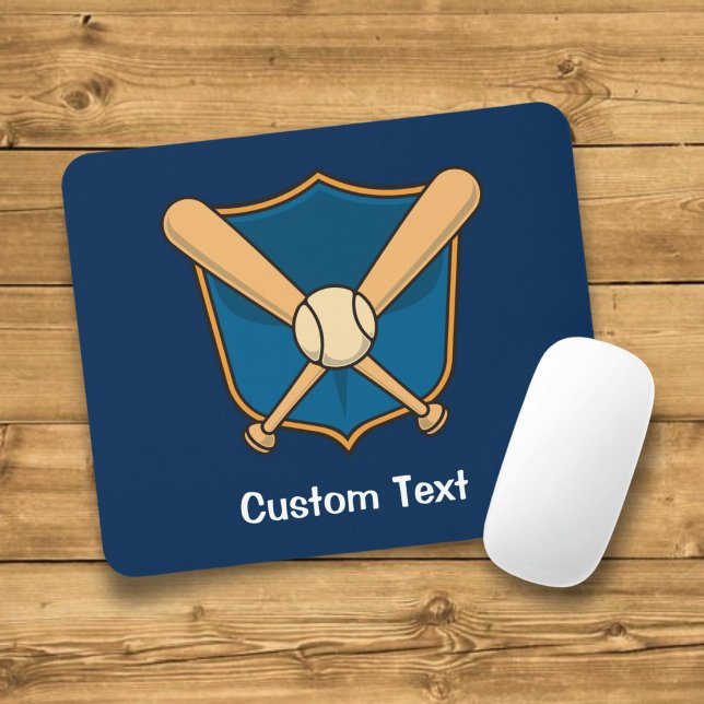 Baseball Shield Mouse Pad (Creator Uploaded)