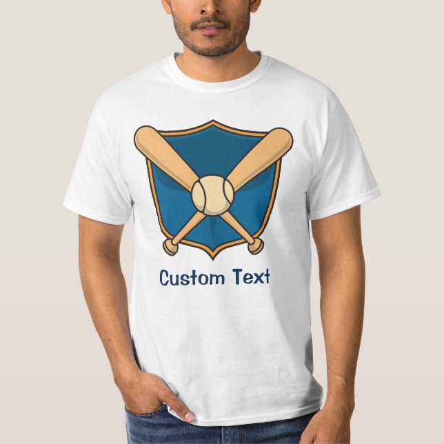 Baseball Shield T-Shirt (Front)