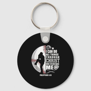 Baseball-shirt Kids Girls Christian Jesus Boys Fun Keychain