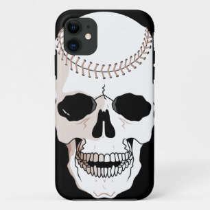 baseball skull head iPhone 11 case