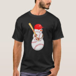 Baseball Snowman Balls Snow Christmas Xmas Gifts M T-Shirt<br><div class="desc">Baseball Snowman Balls Snow Christmas Xmas Gifts Men Women</div>