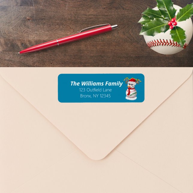 Baseball Snowman Décoré De Snacks Populaires (Créateur téléchargé)