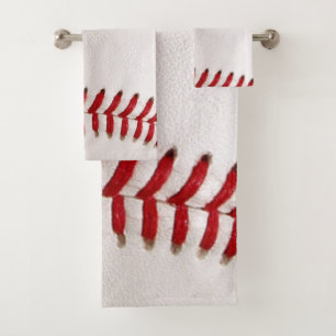 Baseball Softball Bath Towel Set