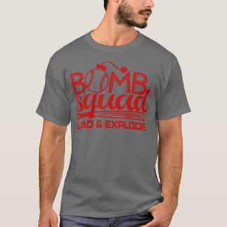 Baseball Softball Bomb Squad Home Run Dinger Club  T-Shirt