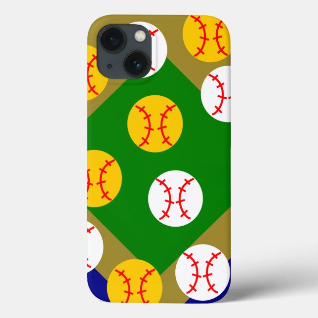 Baseball/Softball  Case-Mate iPhone Case (Back)