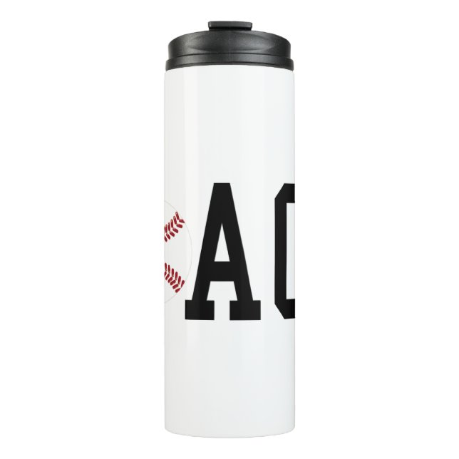 Baseball / Softball Coach Thermal Tumbler (Front)