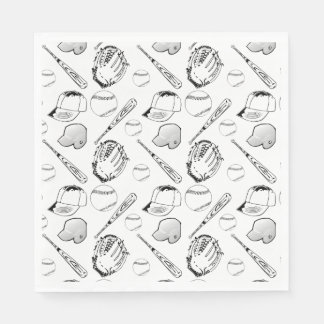 Baseball/ Softball Collage Napkins
