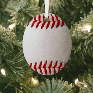 Baseball Softball Metal Ornament