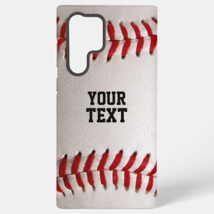 Baseball Softball Stitching Custom Text Samsung Galaxy Case