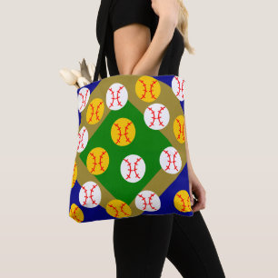 Baseball/Softball  Tote Bag