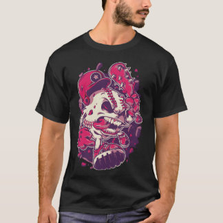 baseball sport bits of graffiti friend T-Shirt